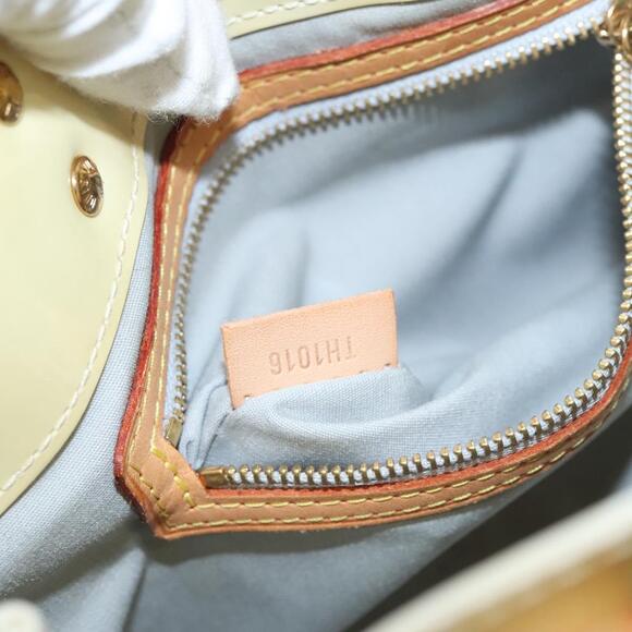 LOUIS VUITTON Monogram Vernis Reade PM Hand Bag Perle M91336 - Picture 13 of 13